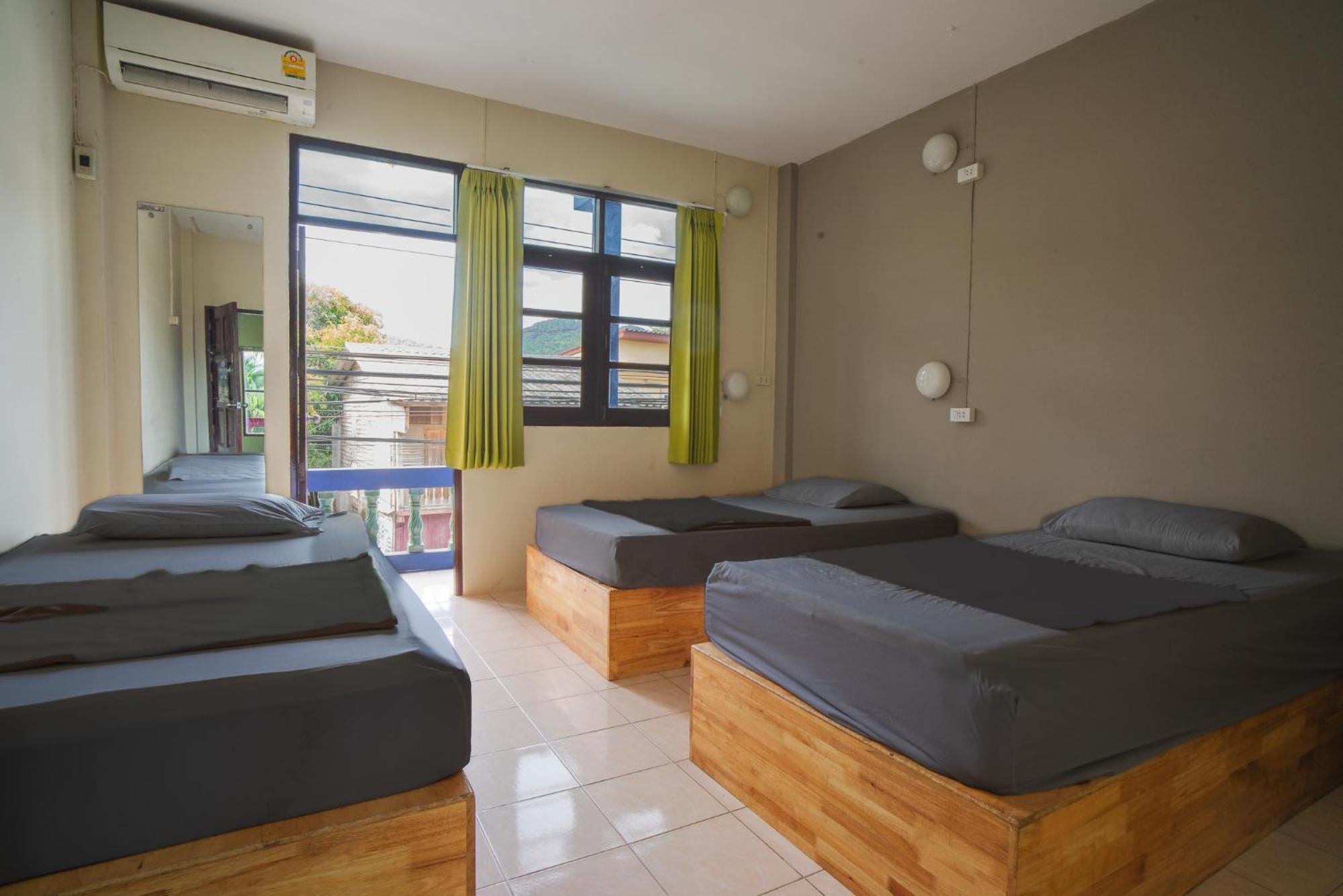 Echo Beach Hostel Baan Tai Bagian luar foto