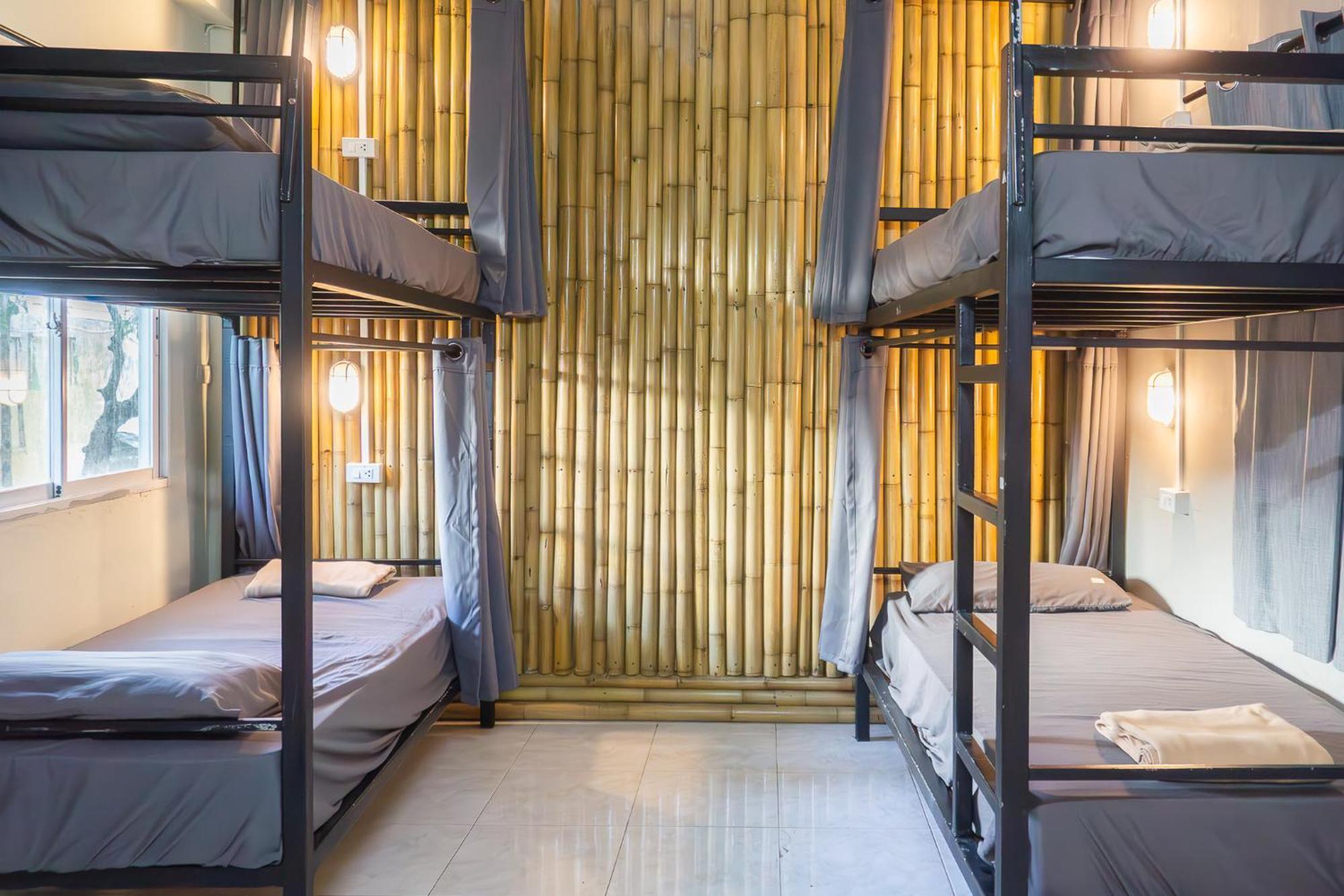 Echo Beach Hostel Baan Tai Bagian luar foto