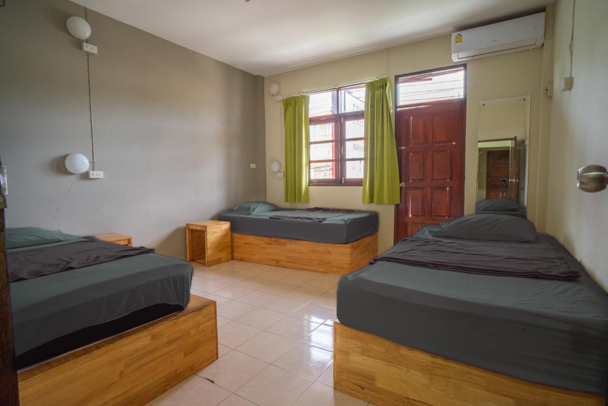 Echo Beach Hostel Baan Tai Bagian luar foto