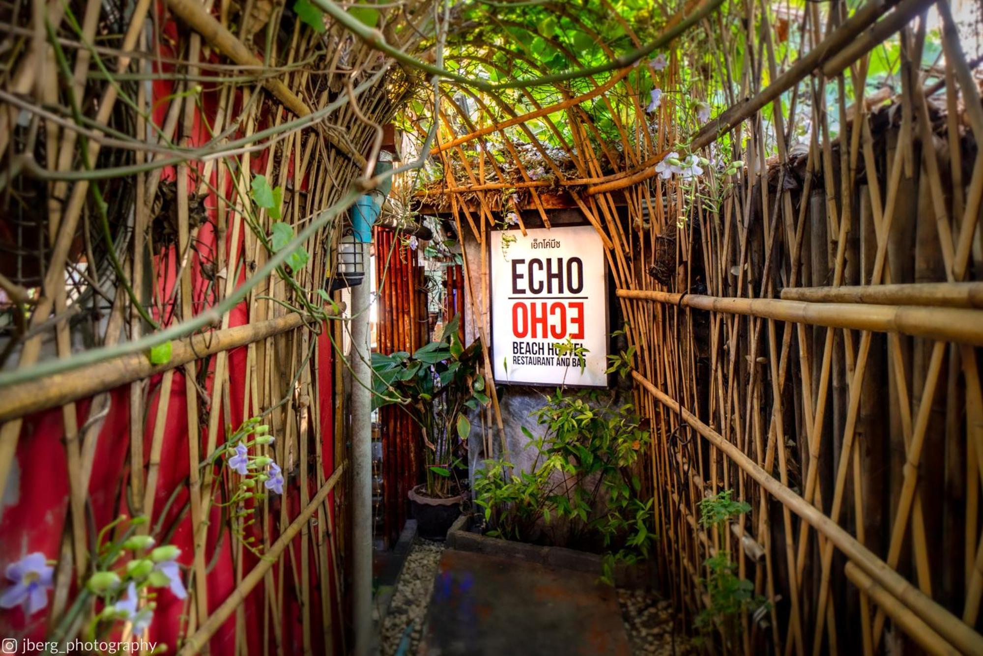 Echo Beach Hostel Baan Tai Bagian luar foto